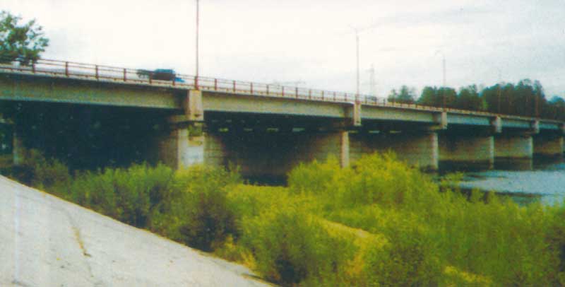 Автодорожный мост через реку Китой