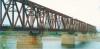 Железнодорожный мост через реку Витим в республике Бурятия
