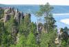 Усть-Кут.RU : Лесной палисадник на скалах